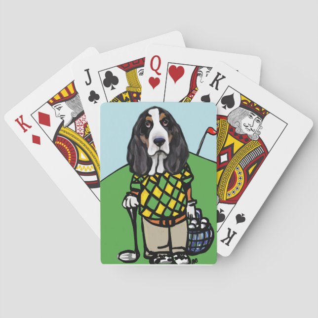 BARAJA DE CARTAS GOLF HOUND (Reverso)