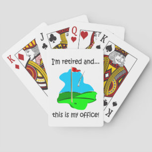 Baraja De Cartas golf y retiro