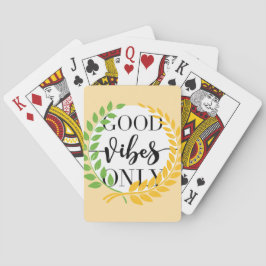 Baraja De Cartas good vibes 