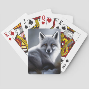 Baraja De Cartas Gorgeous Artic Fox