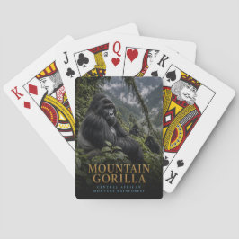 Baraja De Cartas Gorila de Montaña Selva ANIMALES Póker