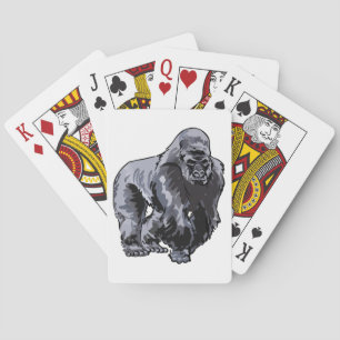 Baraja De Cartas Gorila de Silverback