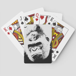 Baraja De Cartas Gorila enojada
