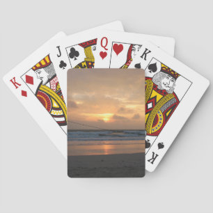 Baraja De Cartas Gorra Rin Beach Sunrise... Koh Phangan, Tailandia