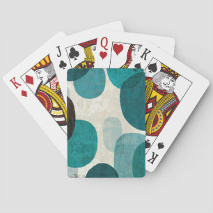 Baraja De Cartas Goteos azules