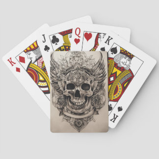 Baraja De Cartas Gothic Decks: Skull-themed Classic Playing Cards 