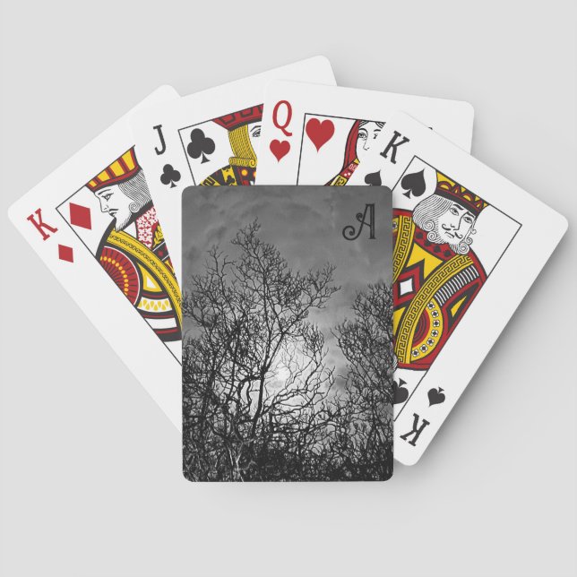 Baraja De Cartas Gothic Tree Mystical Monogram (Reverso)