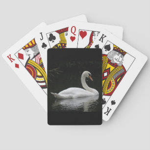 Baraja De Cartas Graceful White Swan Playing Cards