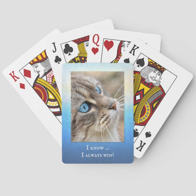 Baraja De Cartas Graciosa cubierta de tarjetas de reproducción de f (Reverso)