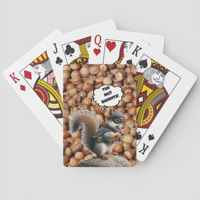 Baraja De Cartas Graciosas tarjetas de juego clásicas Squirrel (Reverso)