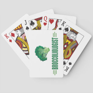 Baraja De Cartas Gracioso brócoli