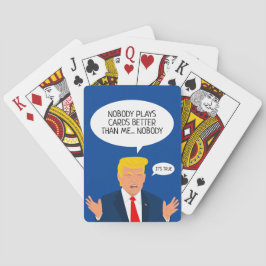 Baraja De Cartas Gracioso juego de póquer personalizado Donald Trum
