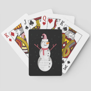 Baraja De Cartas Gracioso regalo de Año Nuevo para Navidades de Sno