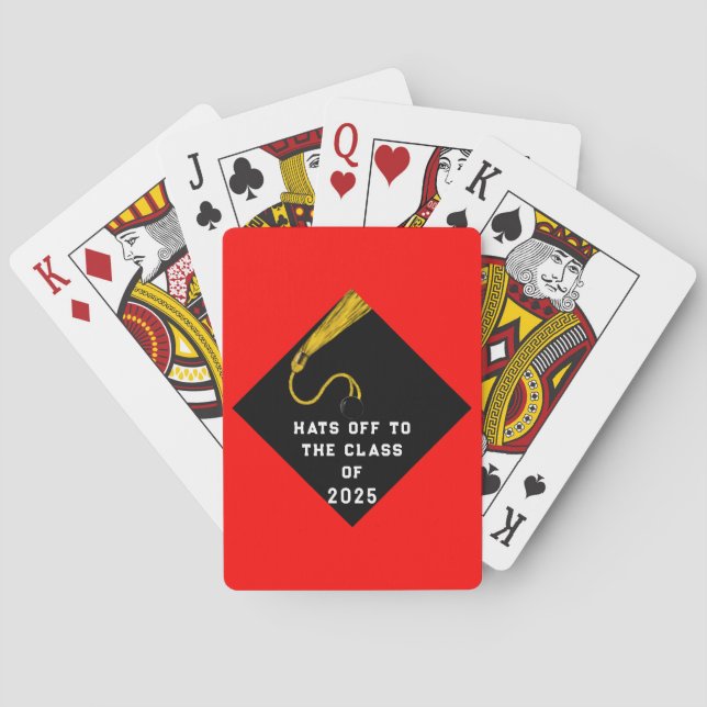 Baraja De Cartas Graduación 2025 (Reverso)