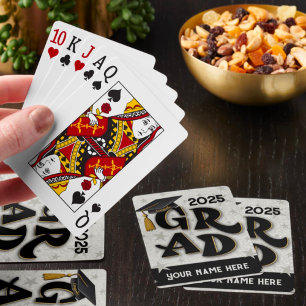 Baraja De Cartas Graduación Idea moderna de regalo de diversión per