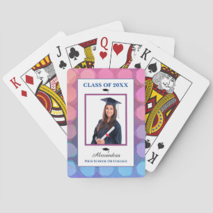 Baraja De Cartas Graduado Graduado Graduado Foto Personalizada
