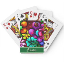 Graffiti Style Flowers & Ladybug Personalized