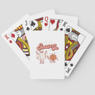 Baraja De Cartas Gráfica divertida de la fiesta de halloween de tem
