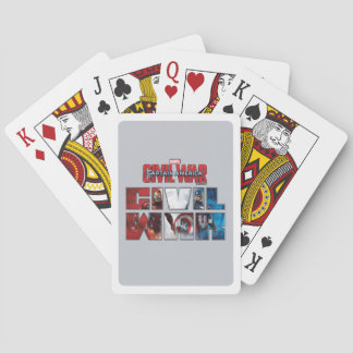 Baraja De Cartas Gráfico de corte de guerra civil
