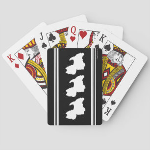 Baraja De Cartas Gráfico Negro
