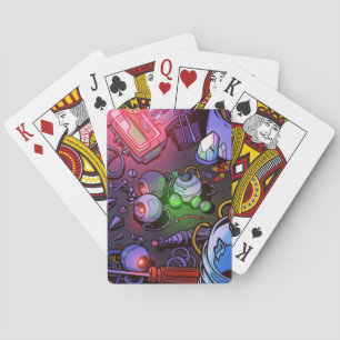 Baraja De Cartas Grafiti de dibujos animados
