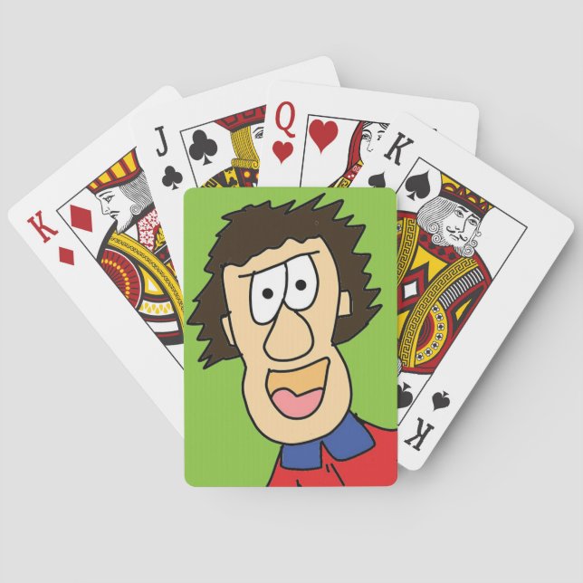 Baraja De Cartas grampa joven (Reverso)