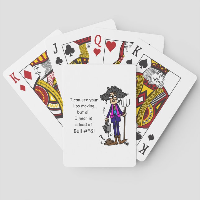 Baraja De Cartas Gran cantidad de BS (Reverso)