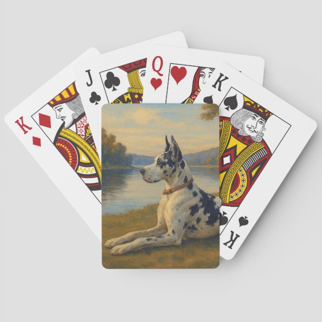 Baraja De Cartas Gran Danés (Reverso)
