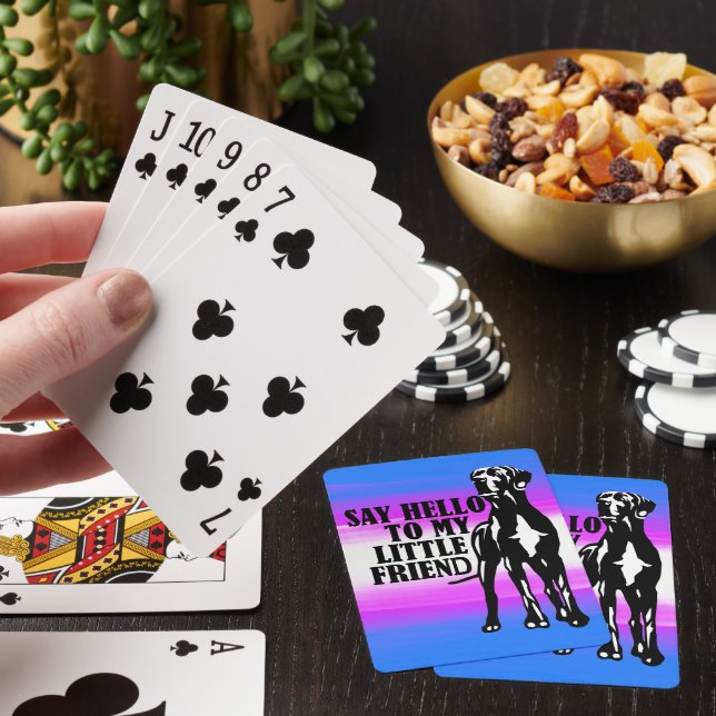 Baraja De Cartas Gran declaración divertida de Dane (In Situ)