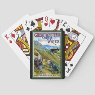 Baraja De Cartas Gran Gales de Ferrocarril Occidental