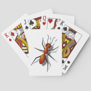 Baraja De Cartas Gran hormiga roja