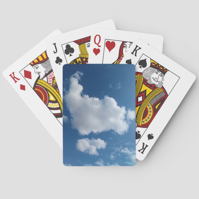 Baraja De Cartas Gran nube suave (Reverso)
