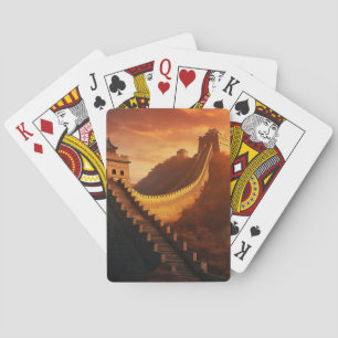 Baraja De Cartas Gran Pared del Sol de China - Majestuosa