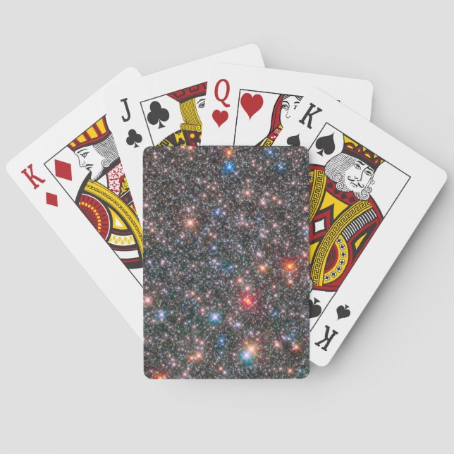Baraja De Cartas Gran Parte Galáctica De La Vía Láctea. (Reverso)
