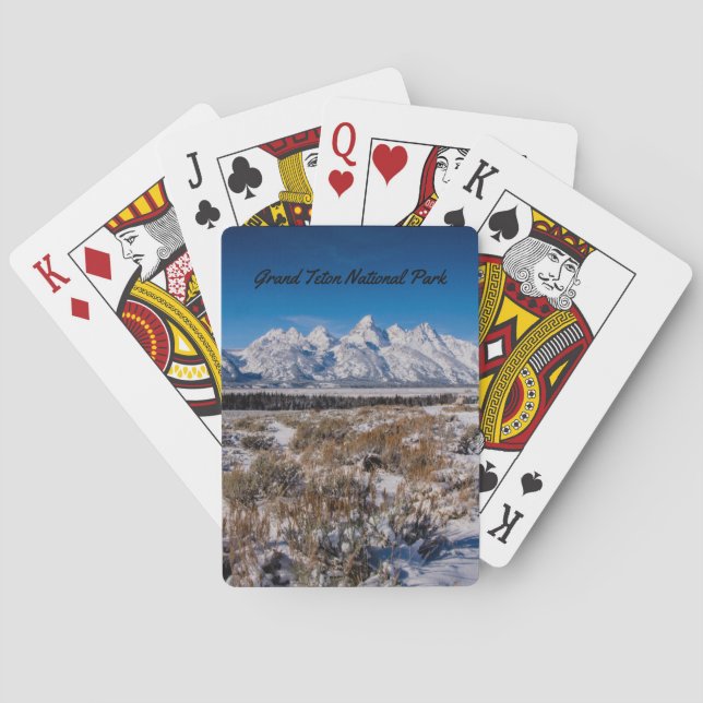 Baraja De Cartas Grand Teton NP (Reverso)