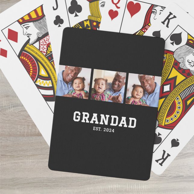 Baraja De Cartas Grandad Established Modern Bold Bold Black 3 Photo (Subido por el creador)