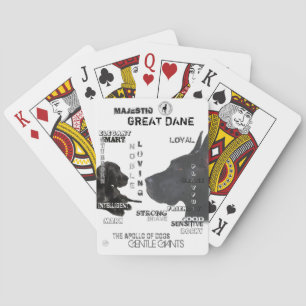 Baraja De Cartas Grandes daneses