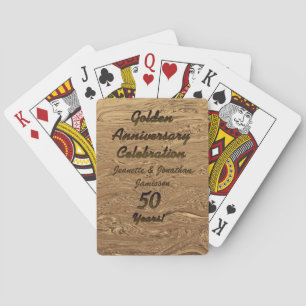 Baraja De Cartas Grandes tarjetas de juego de la celebración del An