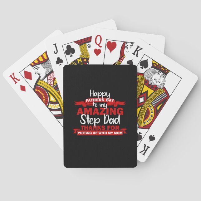 Baraja De Cartas Grandfather Quotes | Amazing Step Daddy (Reverso)