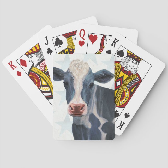 Baraja De Cartas Granja Patriótica - Vaca (Reverso)
