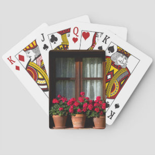Baraja De Cartas Granjas de flores en la aldea