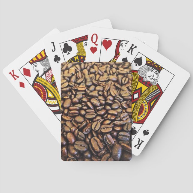 Baraja De Cartas Granos de café (Reverso)