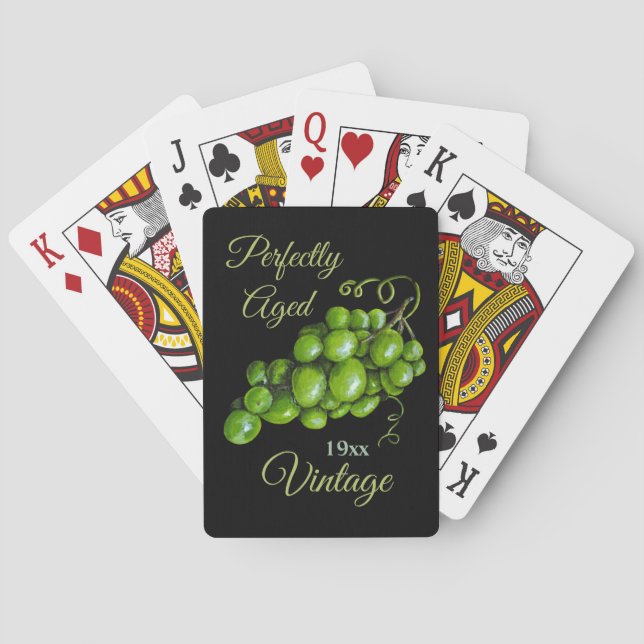 Baraja De Cartas Grapes Classic Play Cards (Reverso)