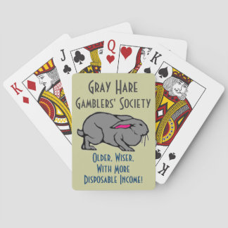 Baraja De Cartas Gray Hare Gamblers