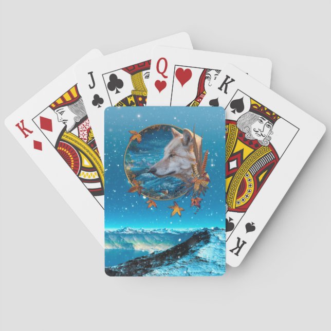 Baraja De Cartas Gray Wolf LA GRAN BROMA (Reverso)