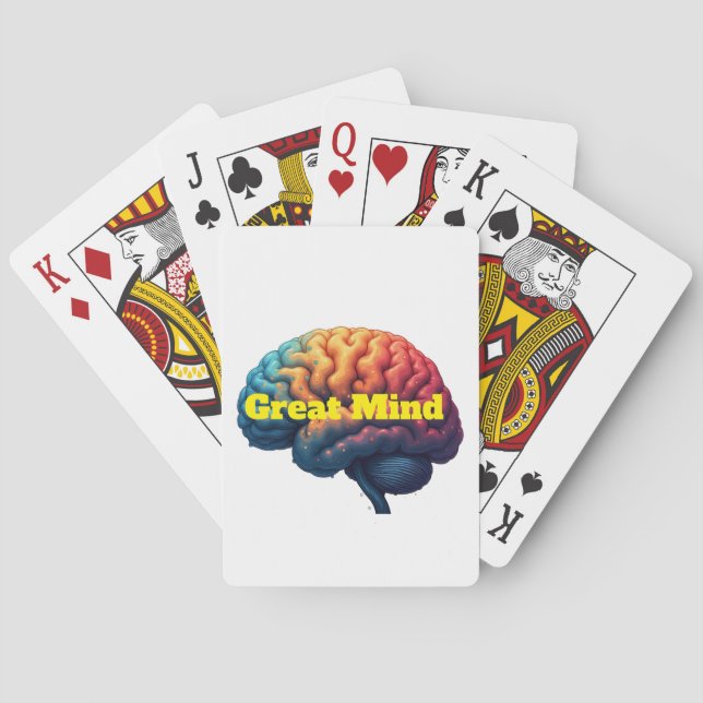 Baraja De Cartas Great Mind (Reverso)