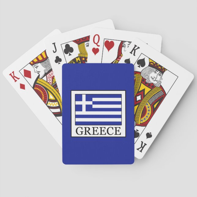 Baraja De Cartas Grecia (Reverso)
