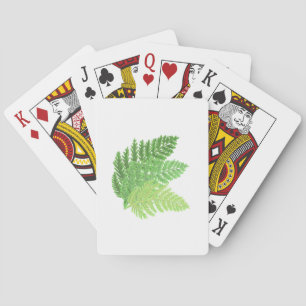 Baraja De Cartas Green Ferns