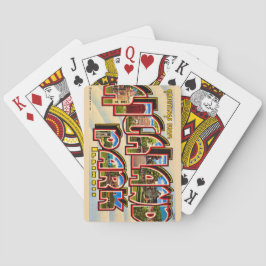 Baraja De Cartas  Greetings from Highland Park Playing Cards