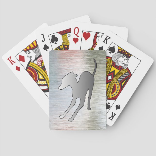 Baraja De Cartas Greyhound italiano (Reverso)